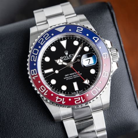 rolex gmt master 2 look alike|rolex gmt pepsi holes.